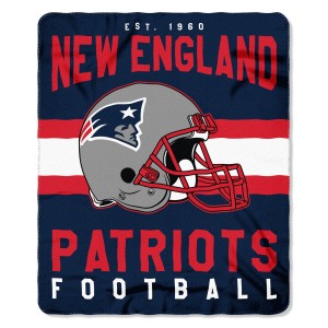 Northwest NFL New England Patriots Printed Fleece Throw ARFZ1052